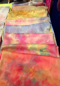 Hand Dyed Silk