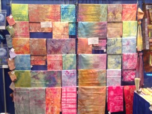 Hand dyed display