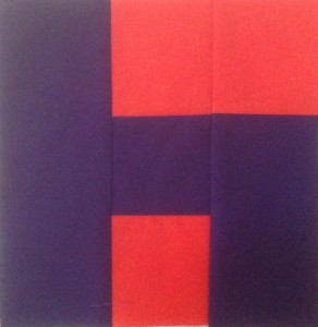 "h" block quilt block two